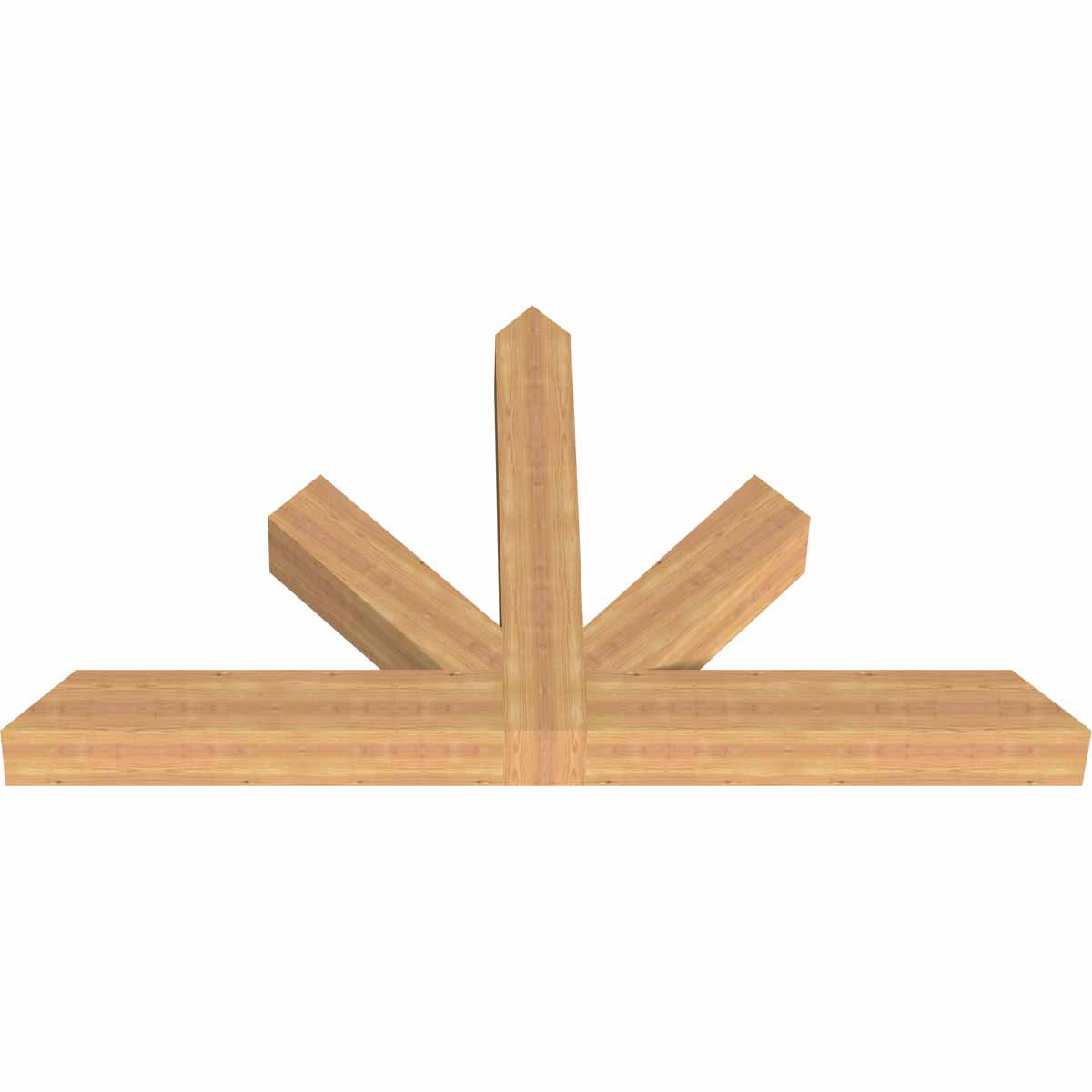 14/12 Pitch Saratoga Smooth Timber Gable Bracket GBW072X42X0606SAR00SWR