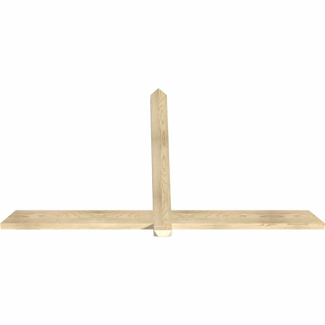 15/12 Pitch Eugene Rough Sawn Timber Gable Bracket GBW072X45X0204EUG00RDF