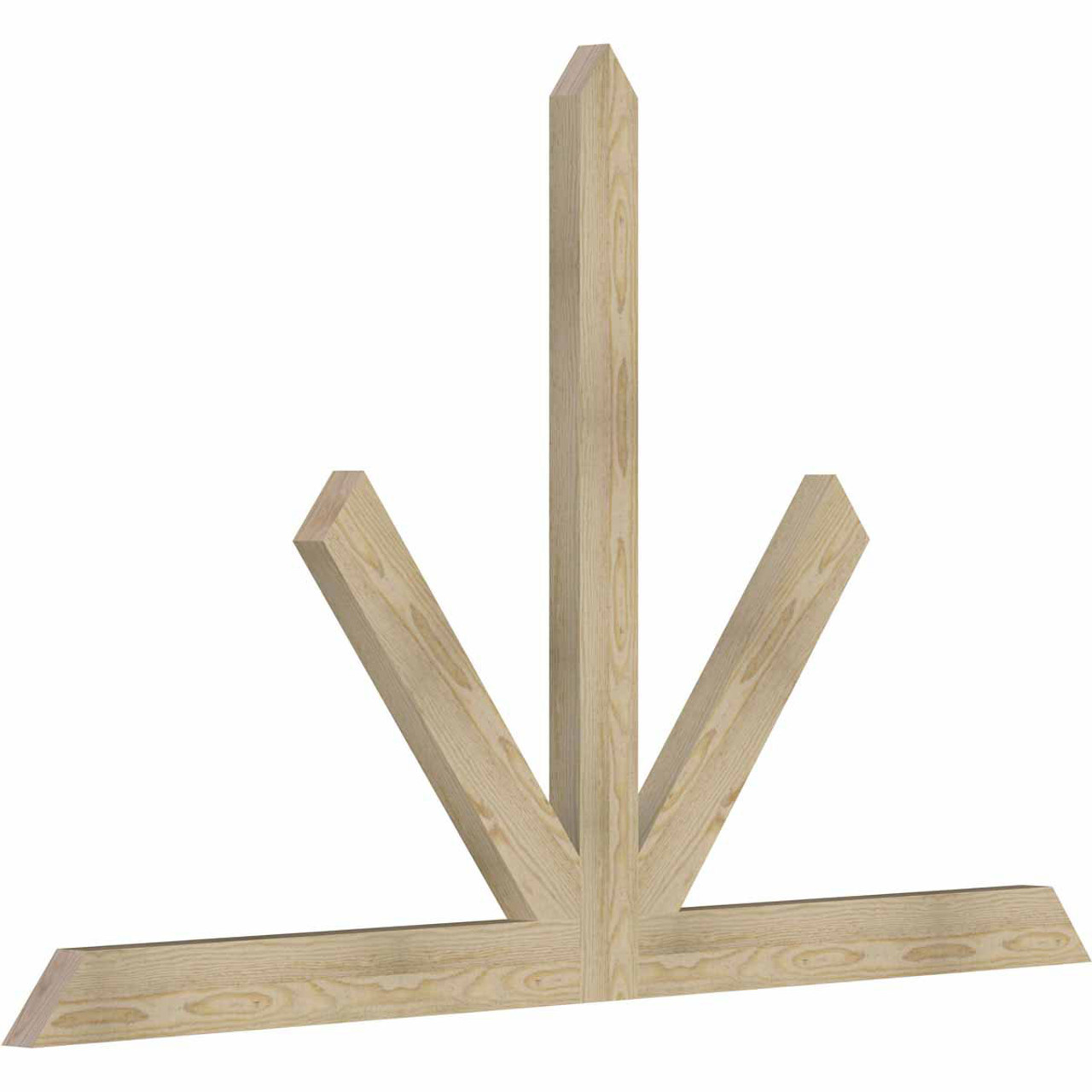 15/12 Pitch Saratoga Rough Sawn Timber Gable Bracket GBW072X45X0204SAR00RDF