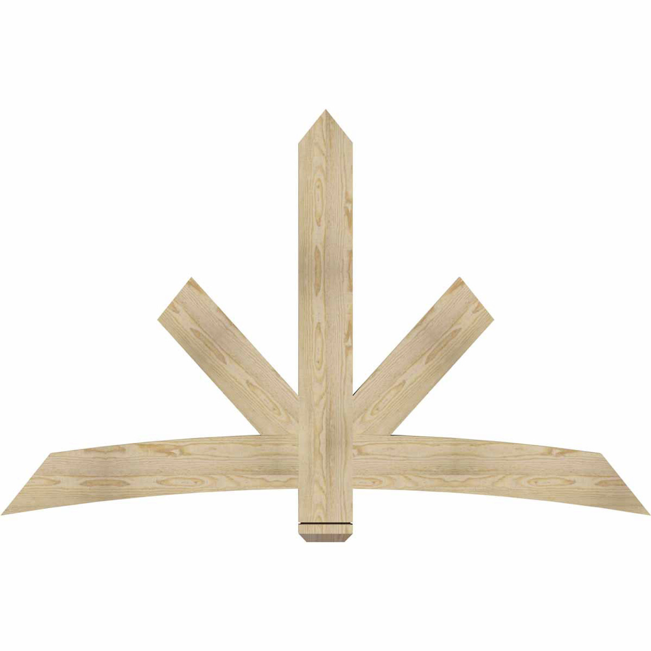 15/12 Pitch Alberta Rough Sawn Timber Gable Bracket GBW072X45X0206ALB00RDF