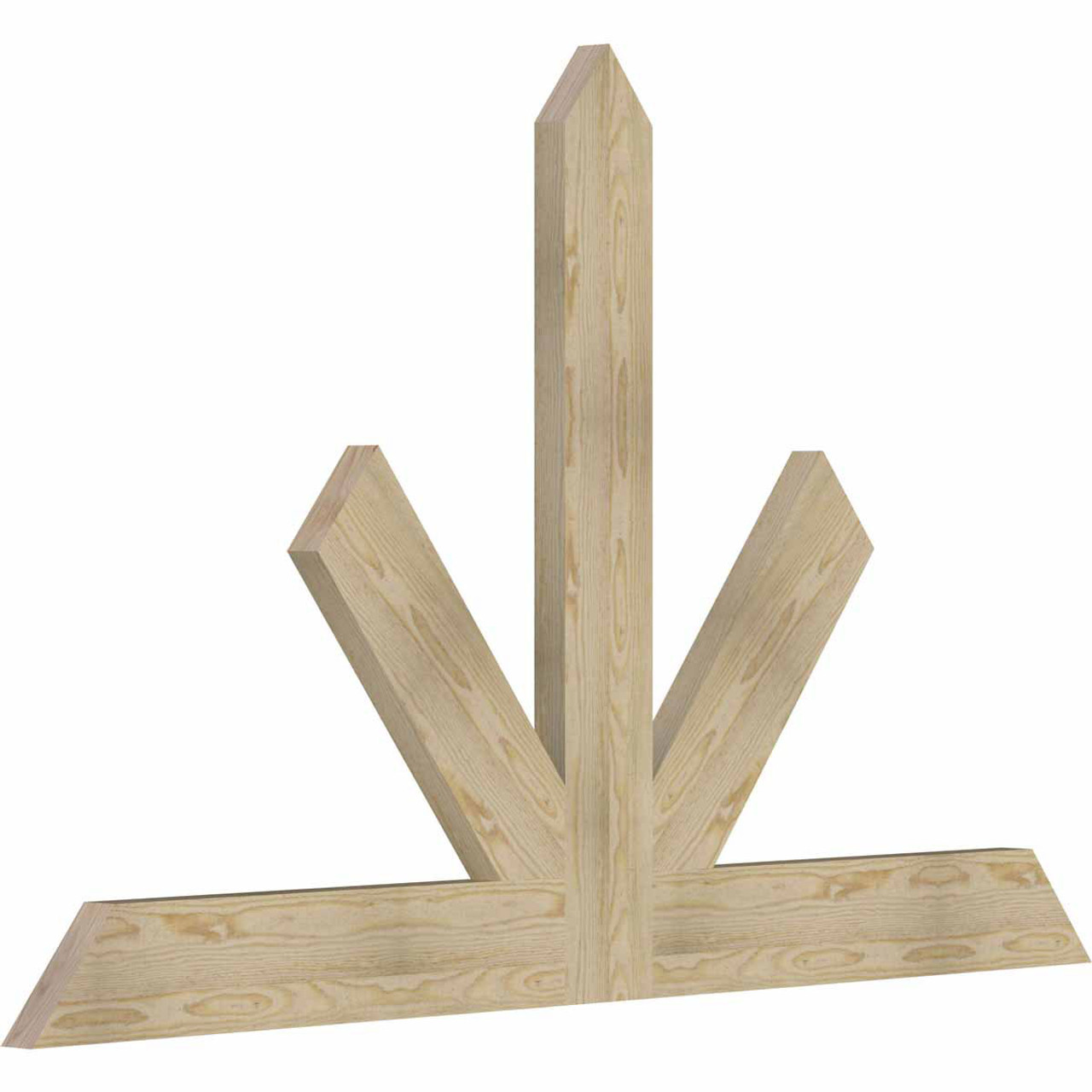 15/12 Pitch Saratoga Rough Sawn Timber Gable Bracket GBW072X45X0206SAR00RDF