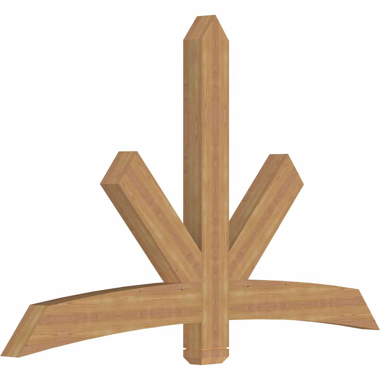 15/12 Pitch Alberta Smooth Timber Gable Bracket GBW072X45X0406ALB00SWR