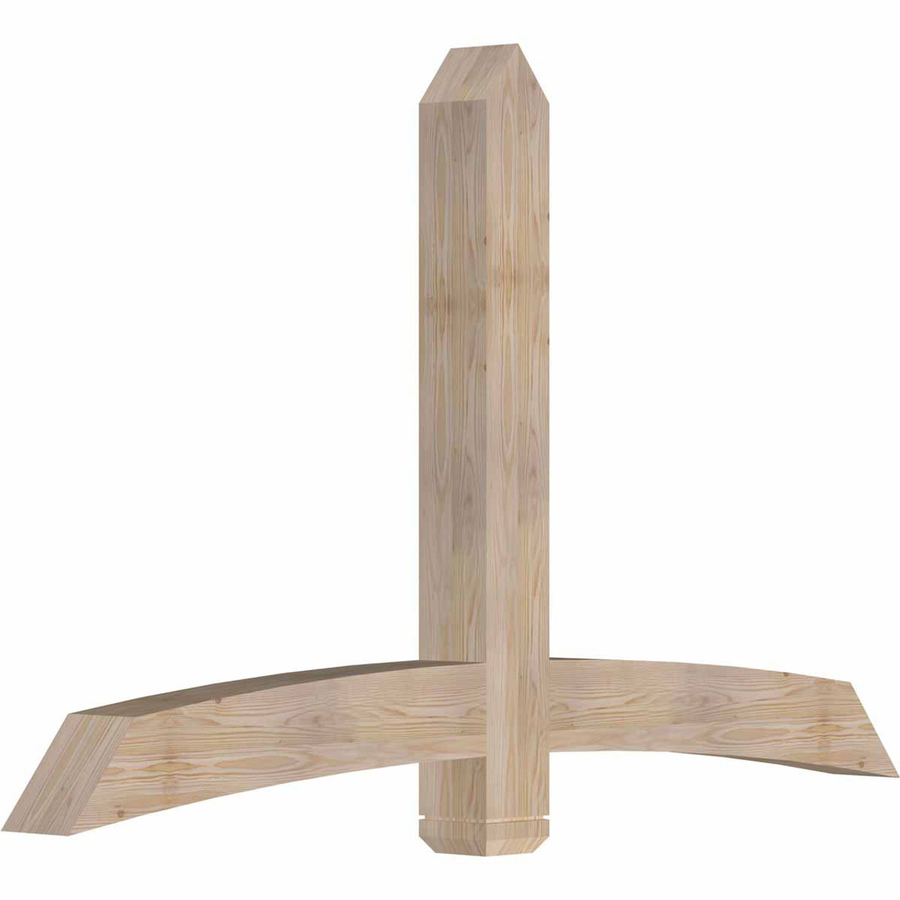 15/12 Pitch Bellingham Smooth Timber Gable Bracket GBW072X45X0606BEL00SDF