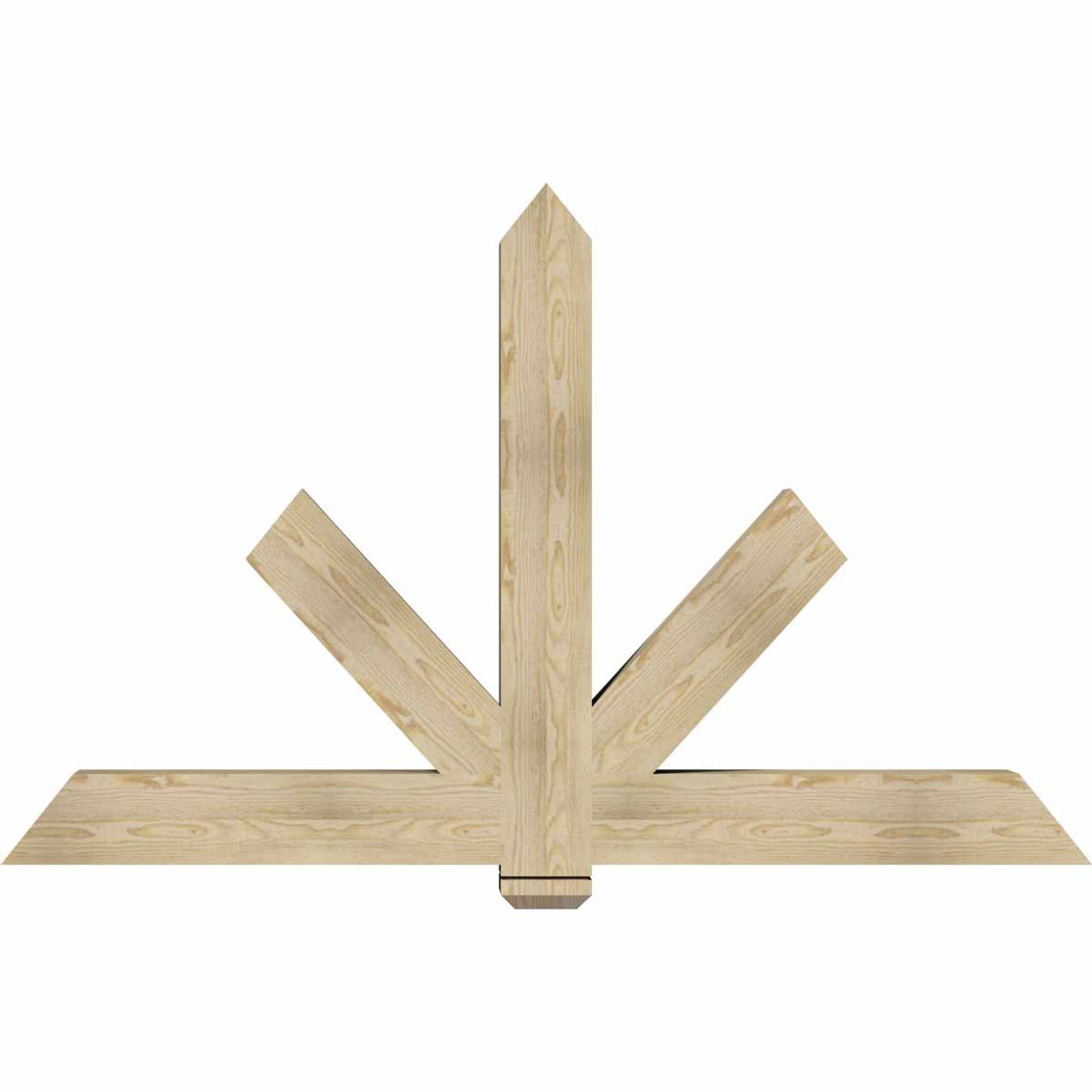 15/12 Pitch Kennewick Rough Sawn Timber Gable Bracket GBW072X45X0606KEN00RDF