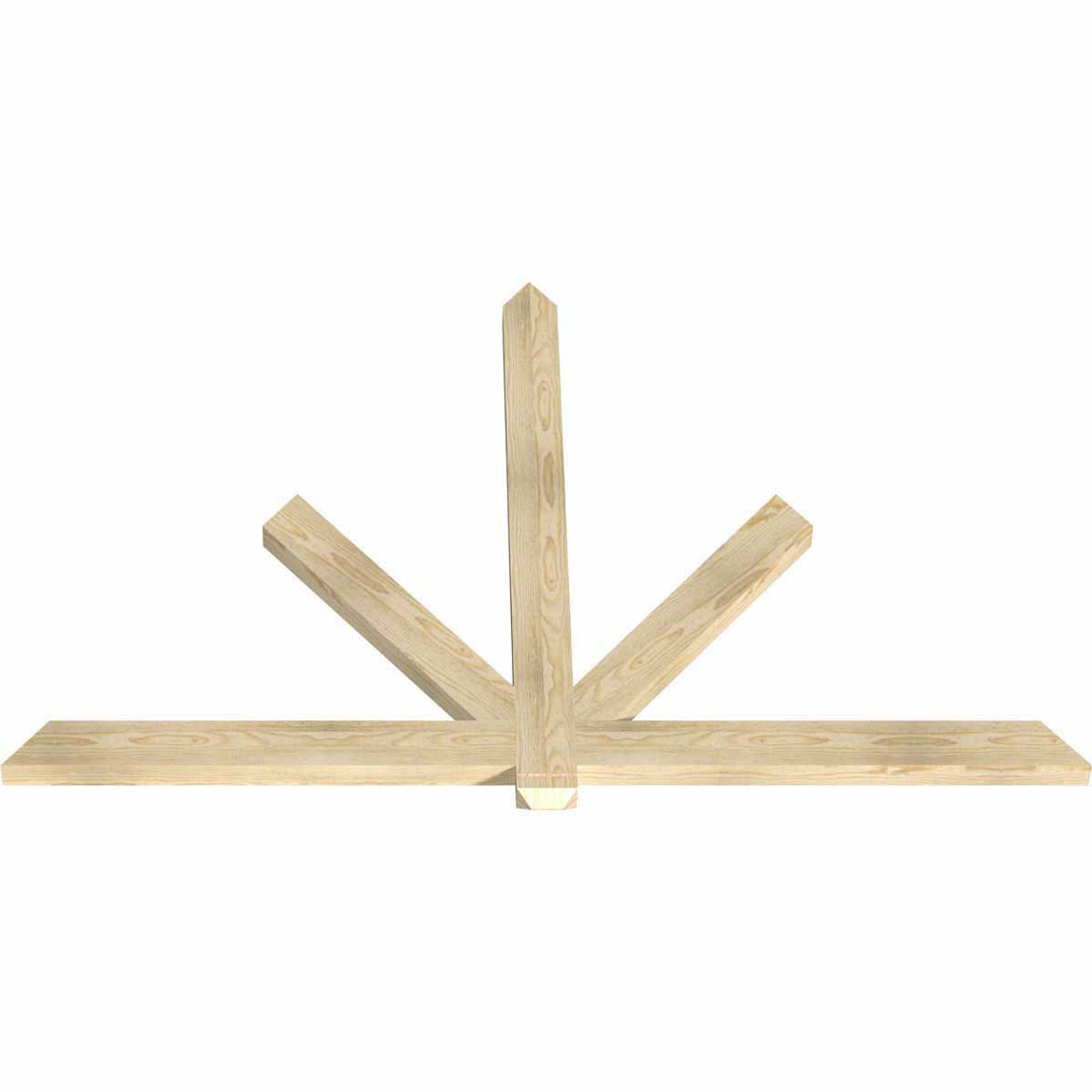 16/12 Pitch Kennewick Rough Sawn Timber Gable Bracket GBW072X48X0204KEN00RDF