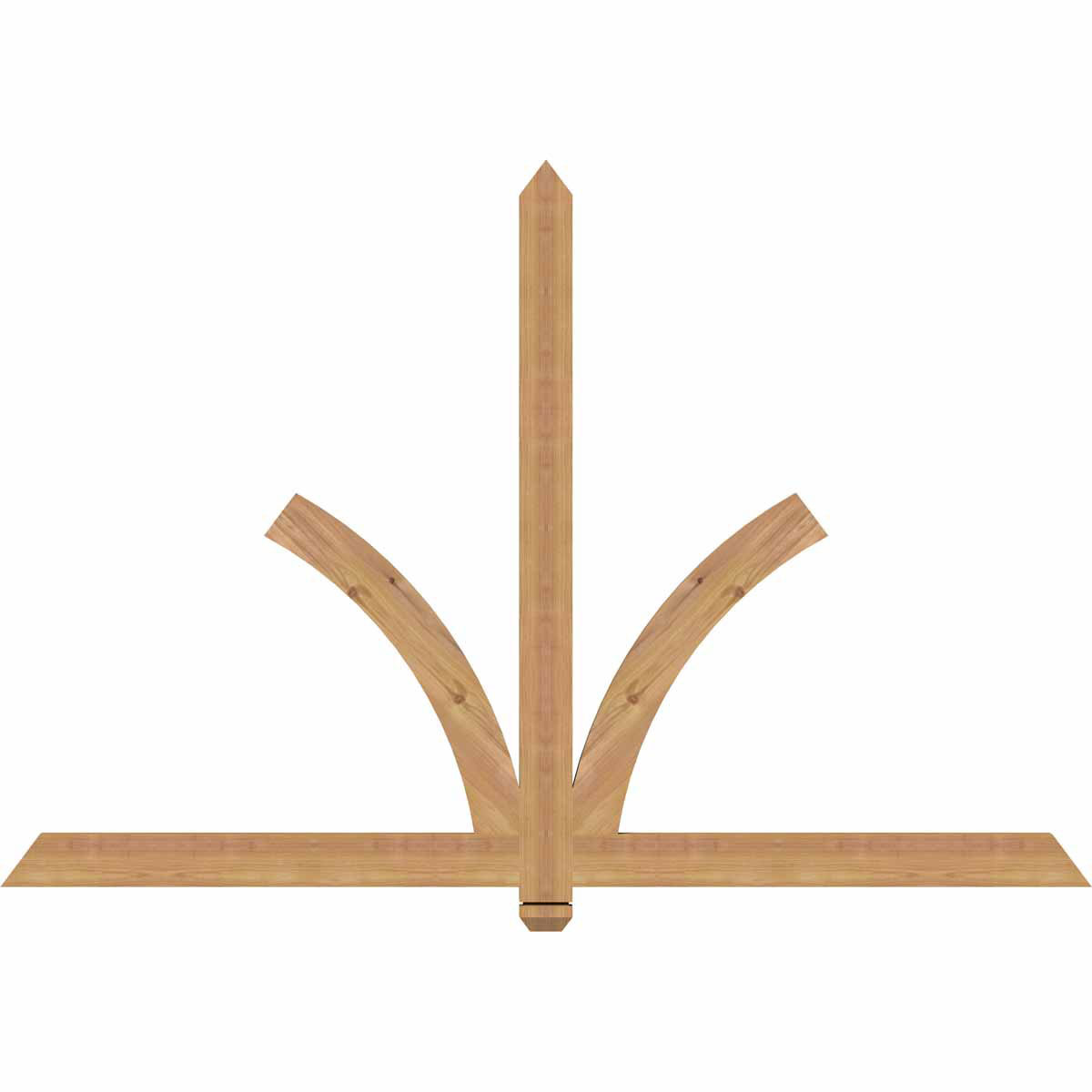 16/12 Pitch Redmond Smooth Timber Gable Bracket GBW072X48X0204RED00SWR