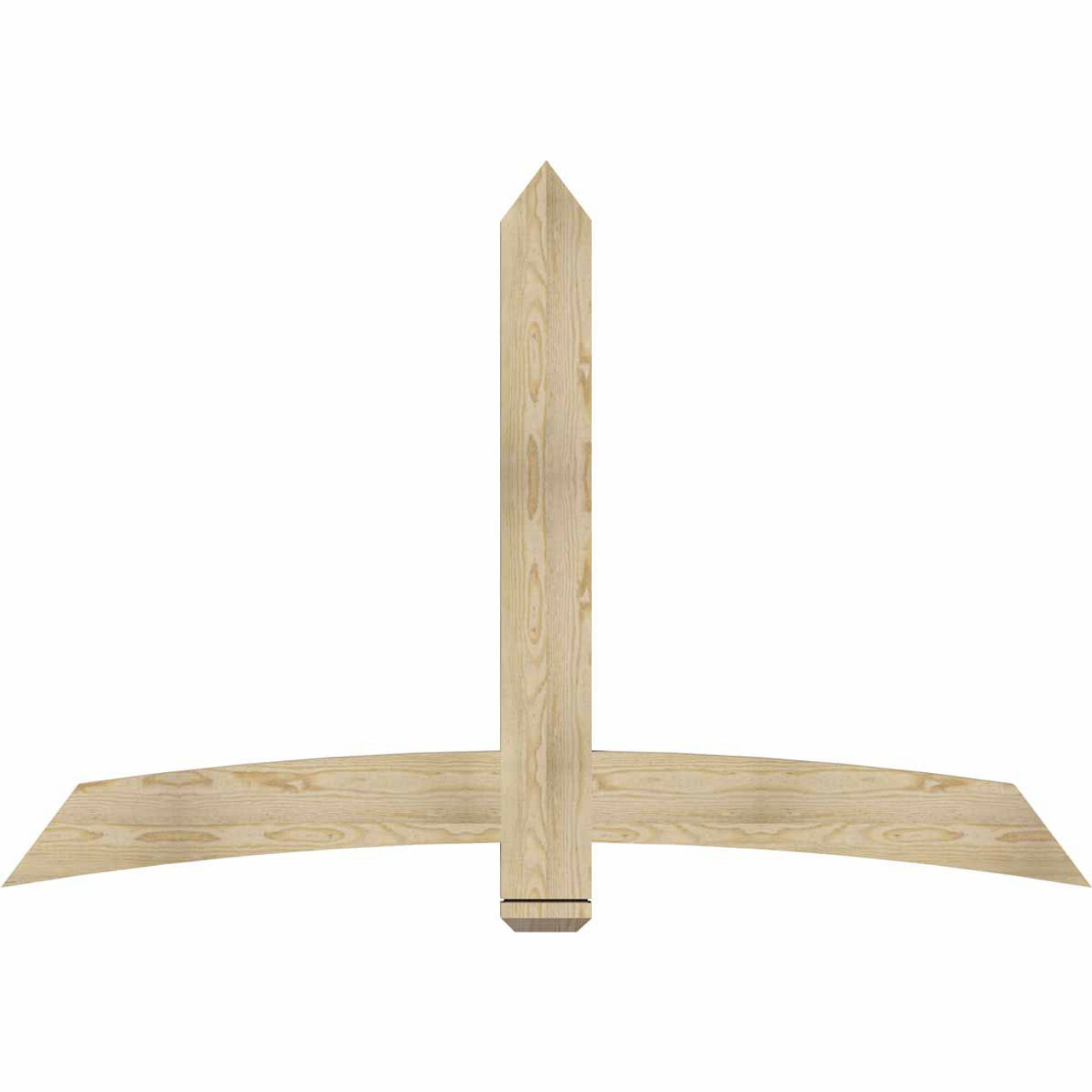 16/12 Pitch Bellingham Rough Sawn Timber Gable Bracket GBW072X48X0206BEL00RDF