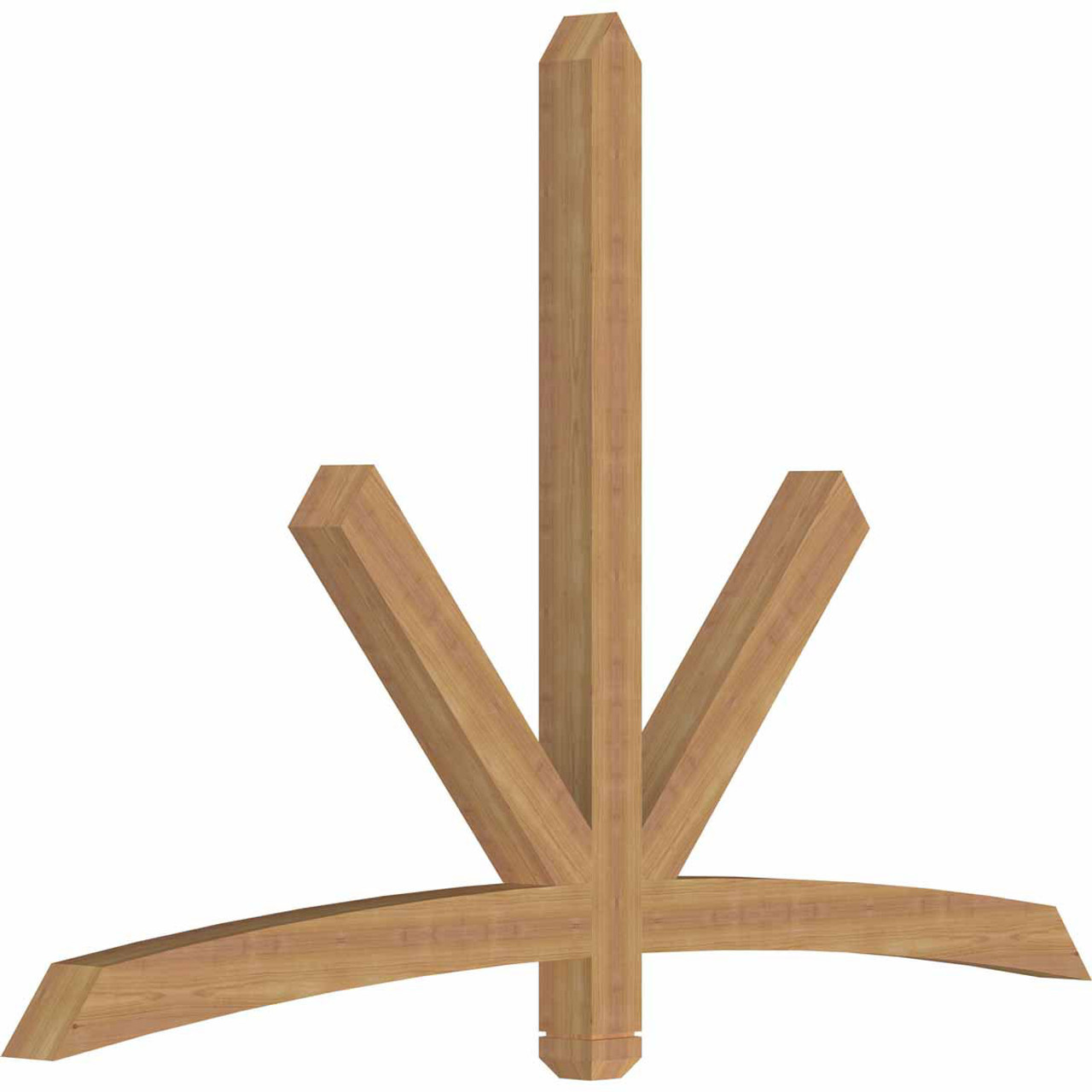 16/12 Pitch Alberta Smooth Timber Gable Bracket GBW072X48X0404ALB00SWR