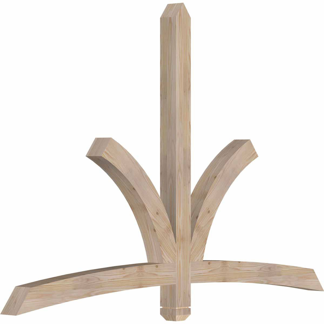 16/12 Pitch Davenport Smooth Timber Gable Bracket GBW072X48X0404DAV00SDF