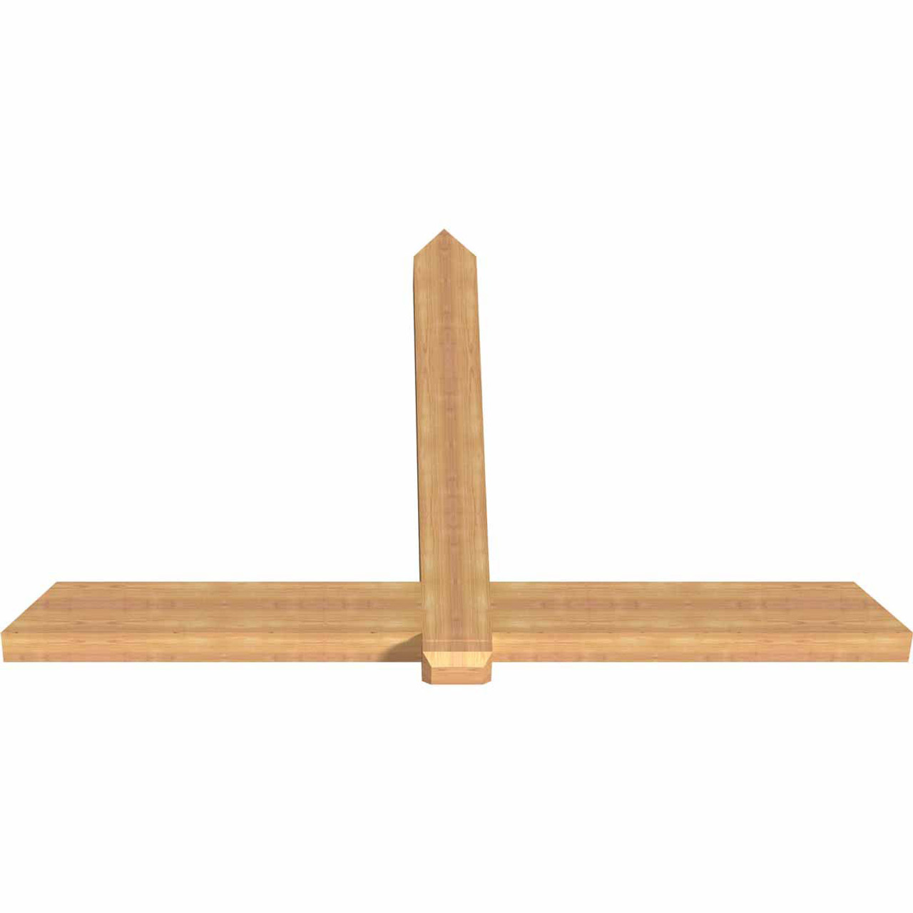 16/12 Pitch Eugene Smooth Timber Gable Bracket GBW072X48X0406EUG00SWR