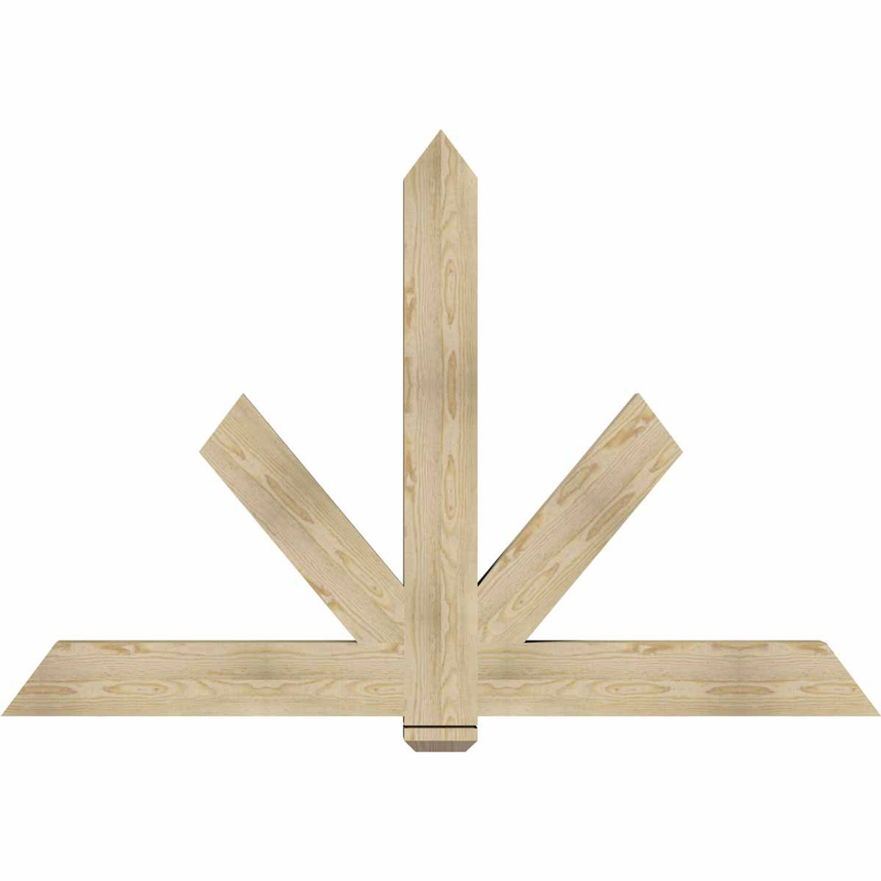 16/12 Pitch Kennewick Rough Sawn Timber Gable Bracket GBW072X48X0406KEN00RDF