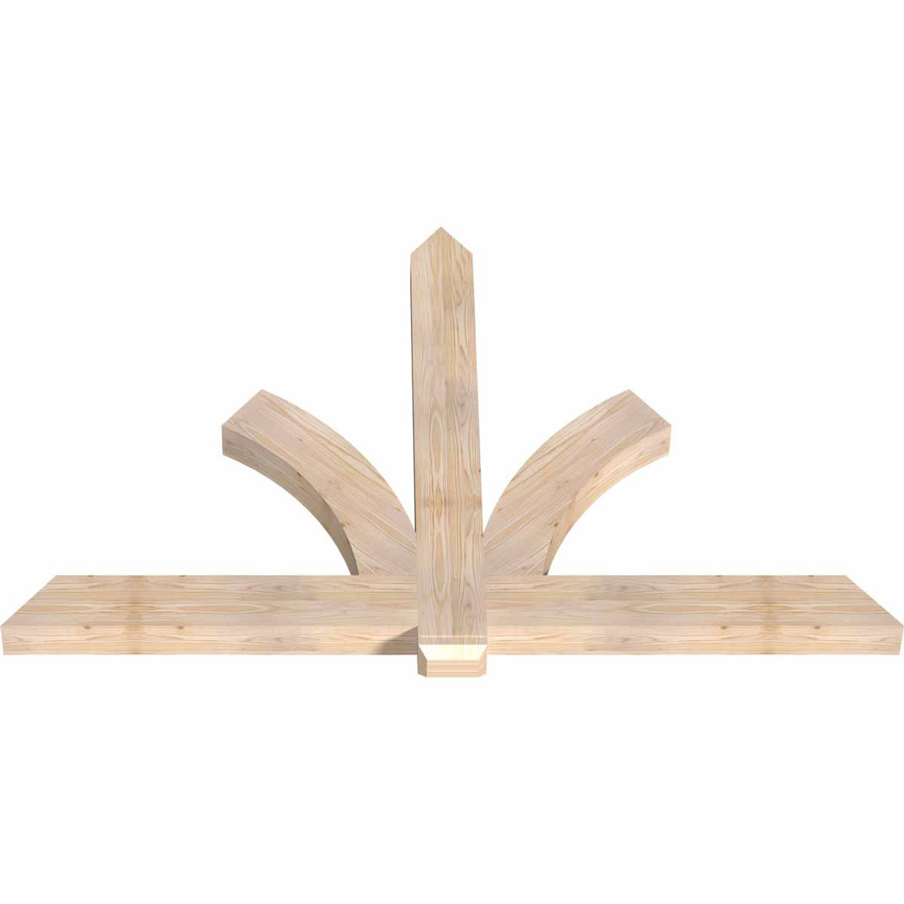 16/12 Pitch Redmond Smooth Timber Gable Bracket GBW072X48X0406RED00SDF