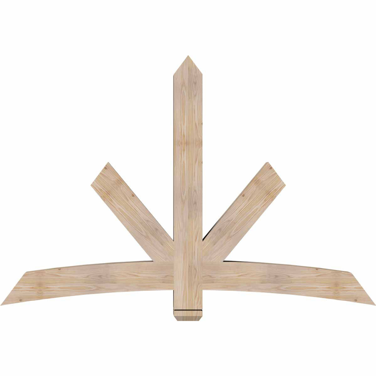 16/12 Pitch Alberta Smooth Timber Gable Bracket GBW072X48X0606ALB00SDF