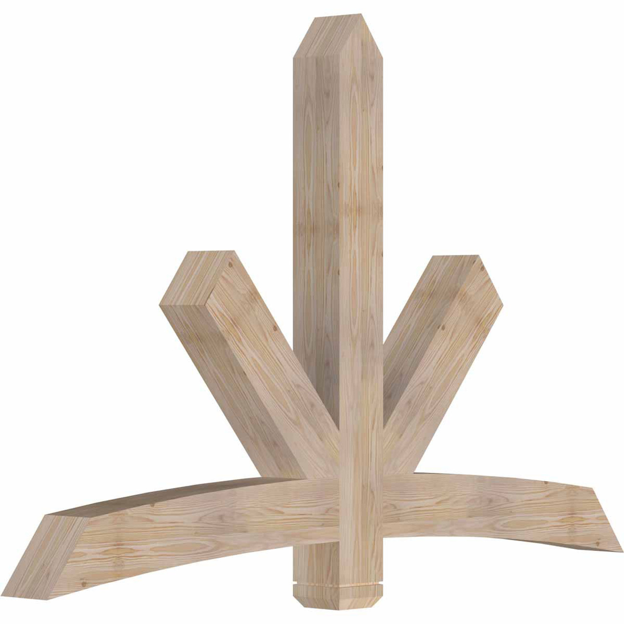 16/12 Pitch Alberta Smooth Timber Gable Bracket GBW072X48X0606ALB00SDF