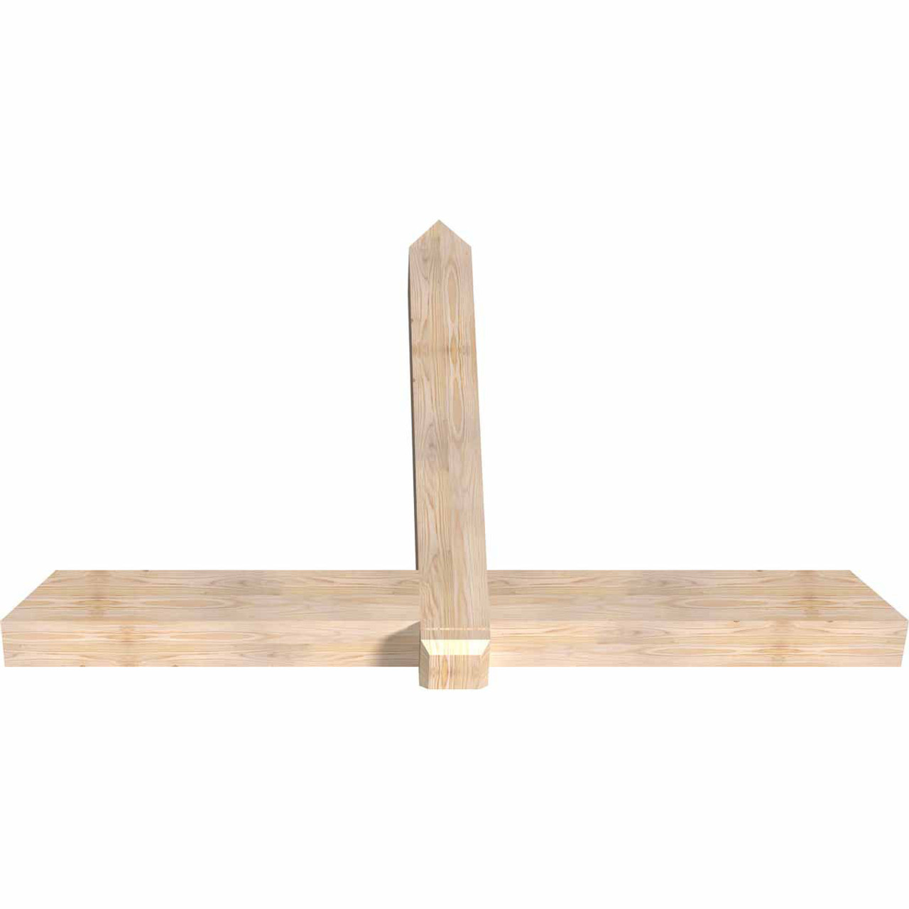 16/12 Pitch Eugene Smooth Timber Gable Bracket GBW072X48X0606EUG00SDF