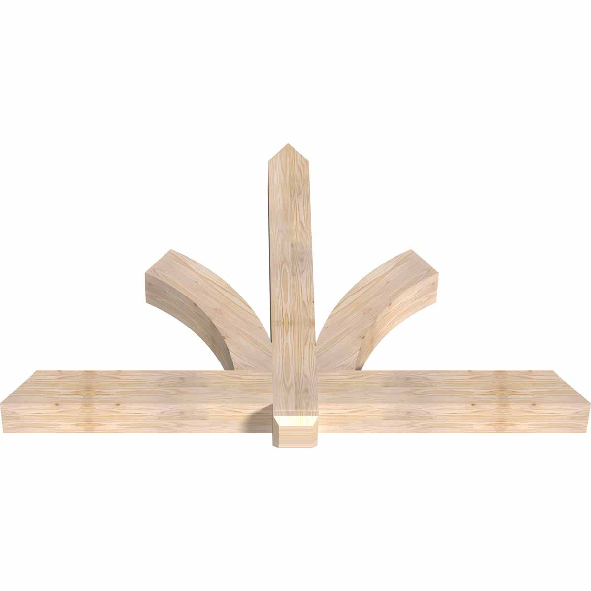 16/12 Pitch Redmond Smooth Timber Gable Bracket GBW072X48X0606RED00SDF