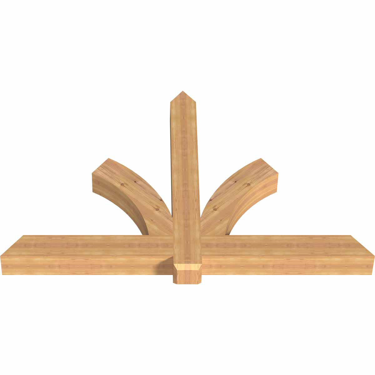 16/12 Pitch Redmond Smooth Timber Gable Bracket GBW072X48X0606RED00SWR