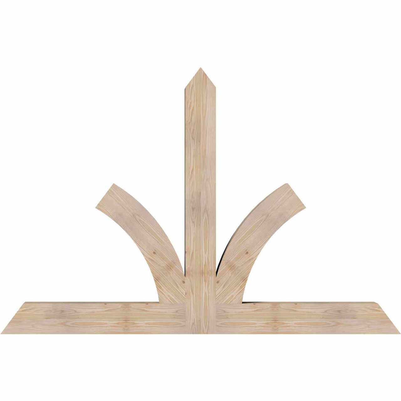 16/12 Pitch Richland Smooth Timber Gable Bracket GBW072X48X0606RIC00SDF