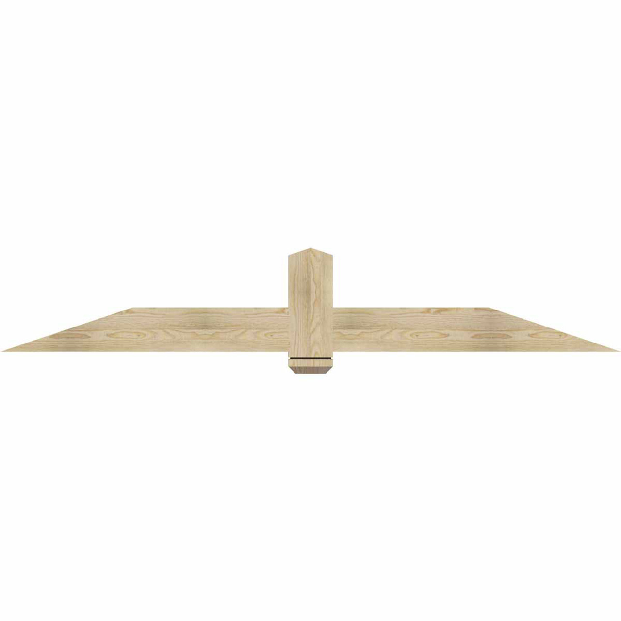 4/12 Pitch Eugene Rough Sawn Timber Gable Bracket GBW084X14X0206EUG00RDF