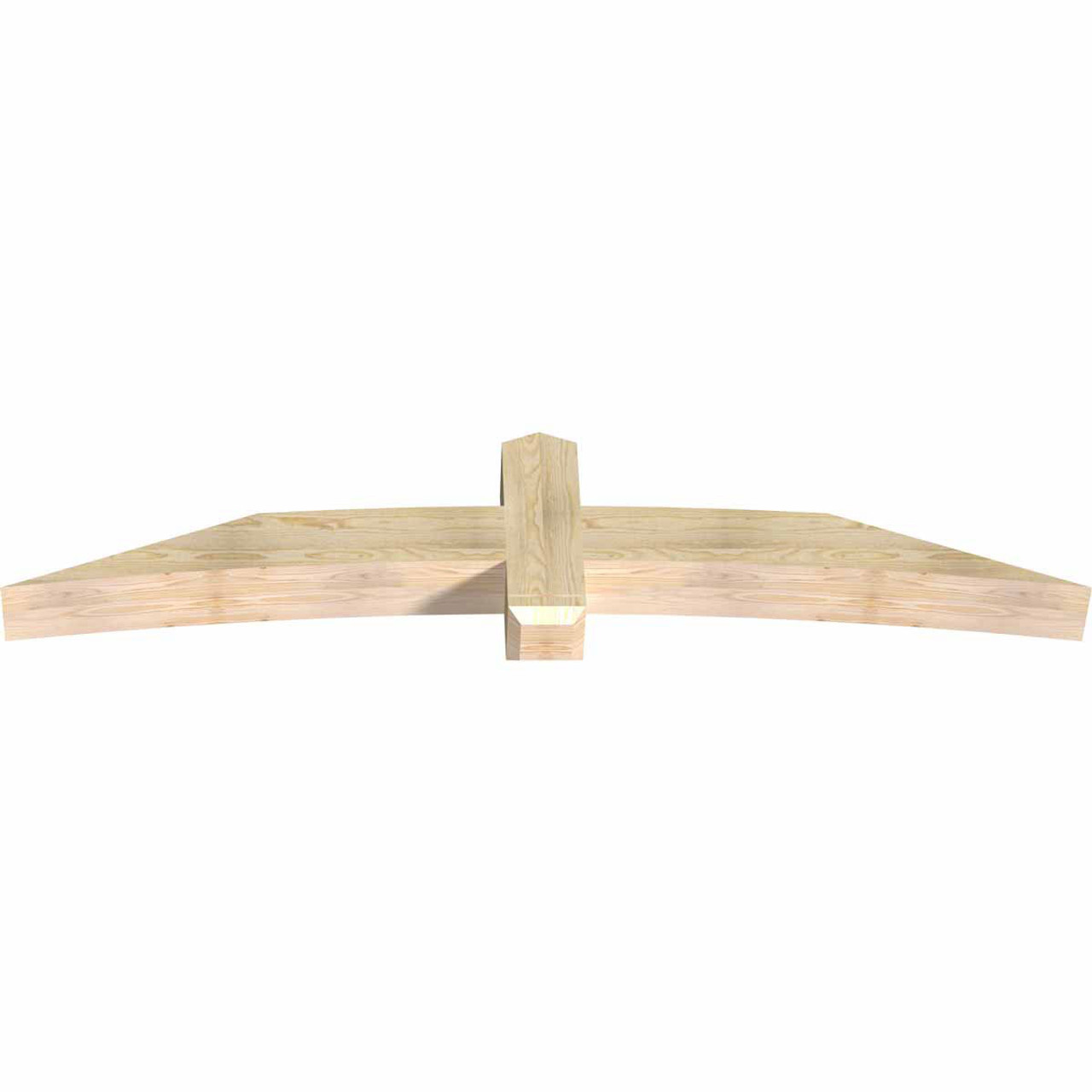 5/12 Pitch Bellingham Rough Sawn Timber Gable Bracket GBW084X17X0606BEL00RDF