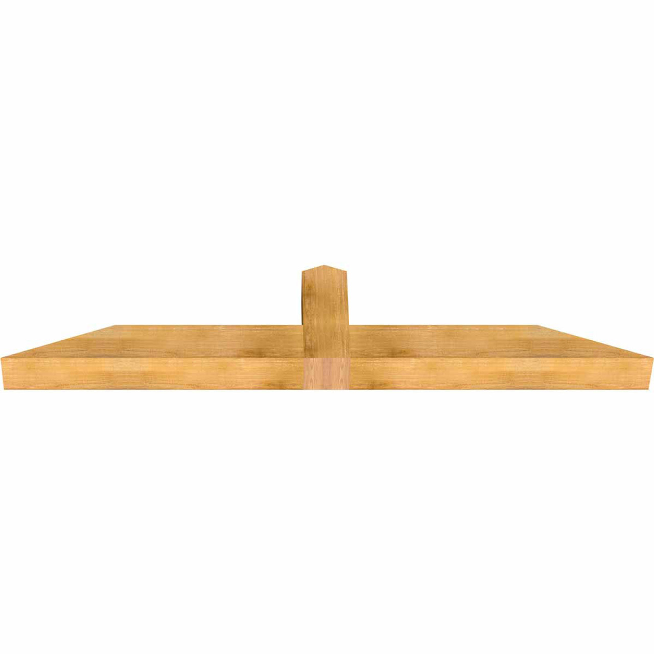 5/12 Pitch Portland Rough Sawn Timber Gable Bracket GBW084X17X0606POR00RWR