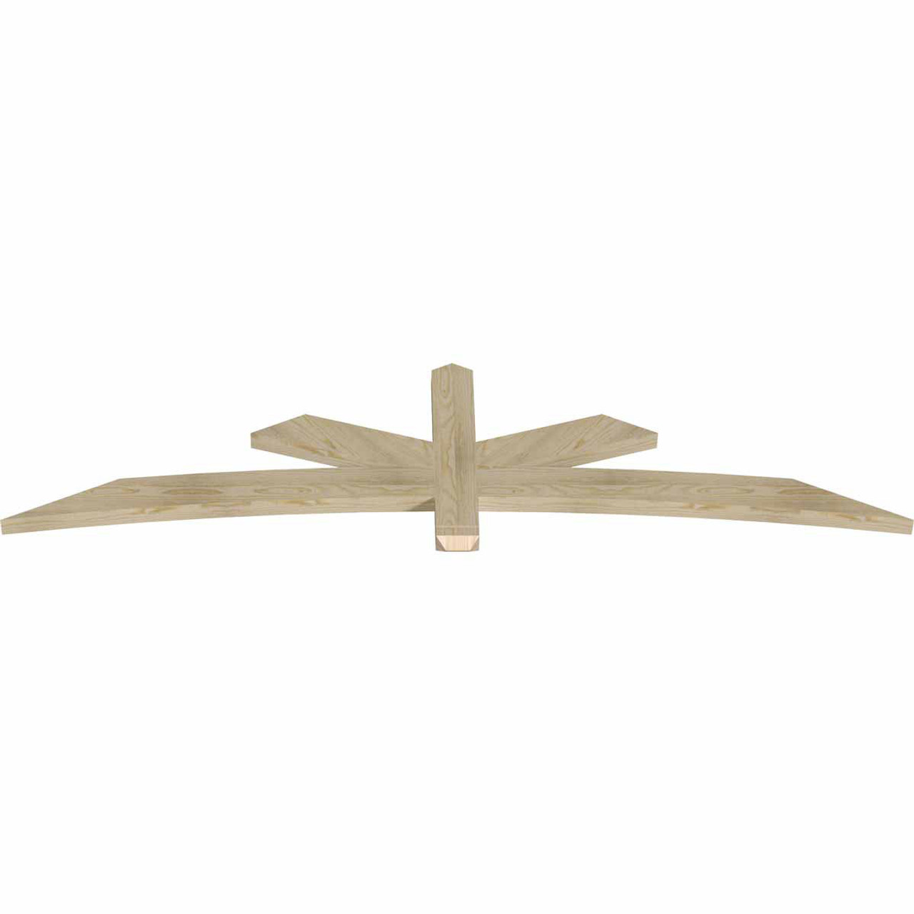 6/12 Pitch Alberta Rough Sawn Timber Gable Bracket GBW084X21X0204ALB00RDF