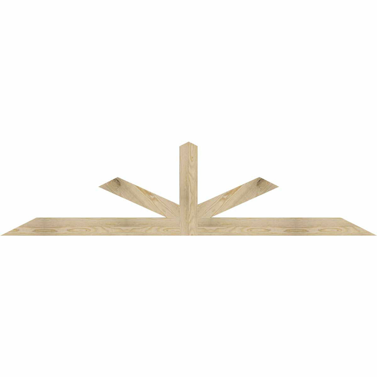 6/12 Pitch Saratoga Rough Sawn Timber Gable Bracket GBW084X21X0204SAR00RDF