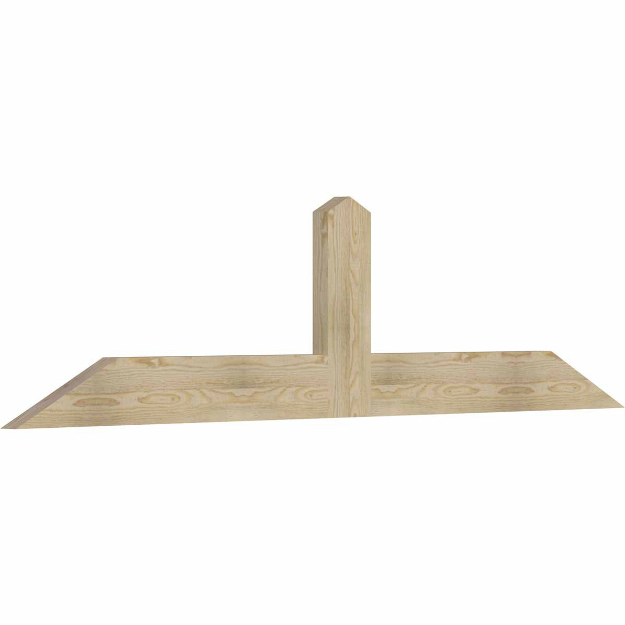 6/12 Pitch Portland Rough Sawn Timber Gable Bracket GBW084X21X0206POR00RDF