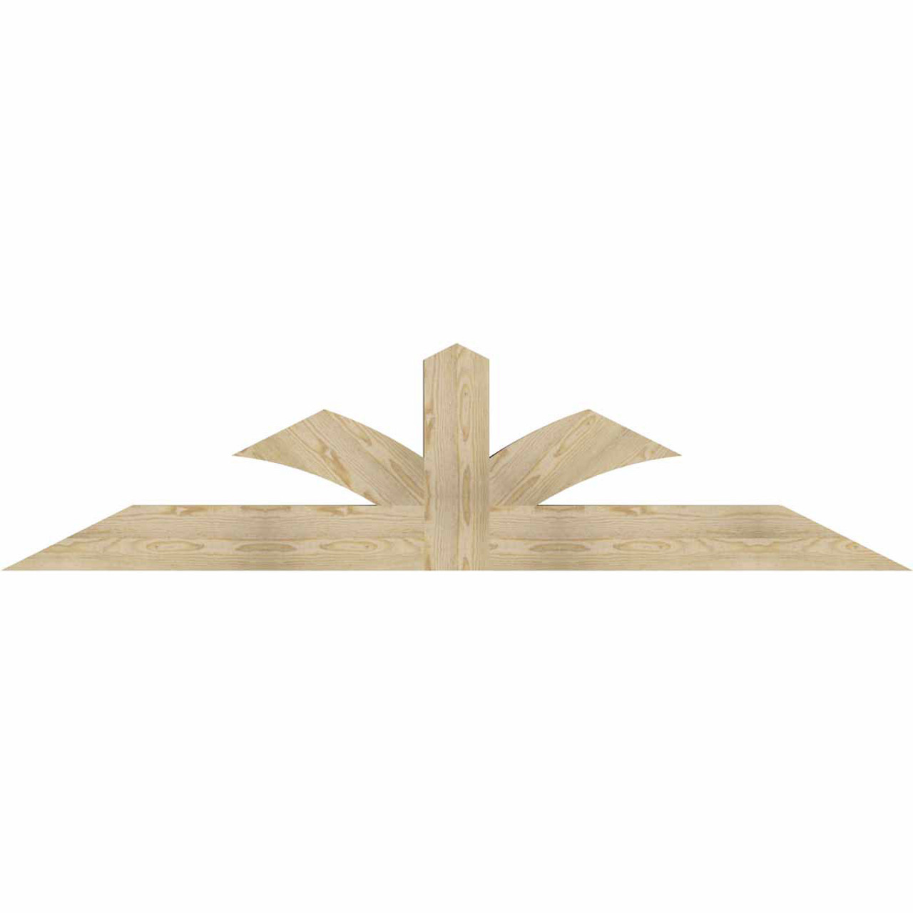 6/12 Pitch Richland Rough Sawn Timber Gable Bracket GBW084X21X0406RIC00RDF