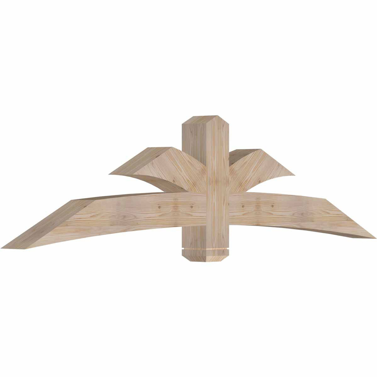 6/12 Pitch Davenport Smooth Timber Gable Bracket GBW084X21X0606DAV00SDF