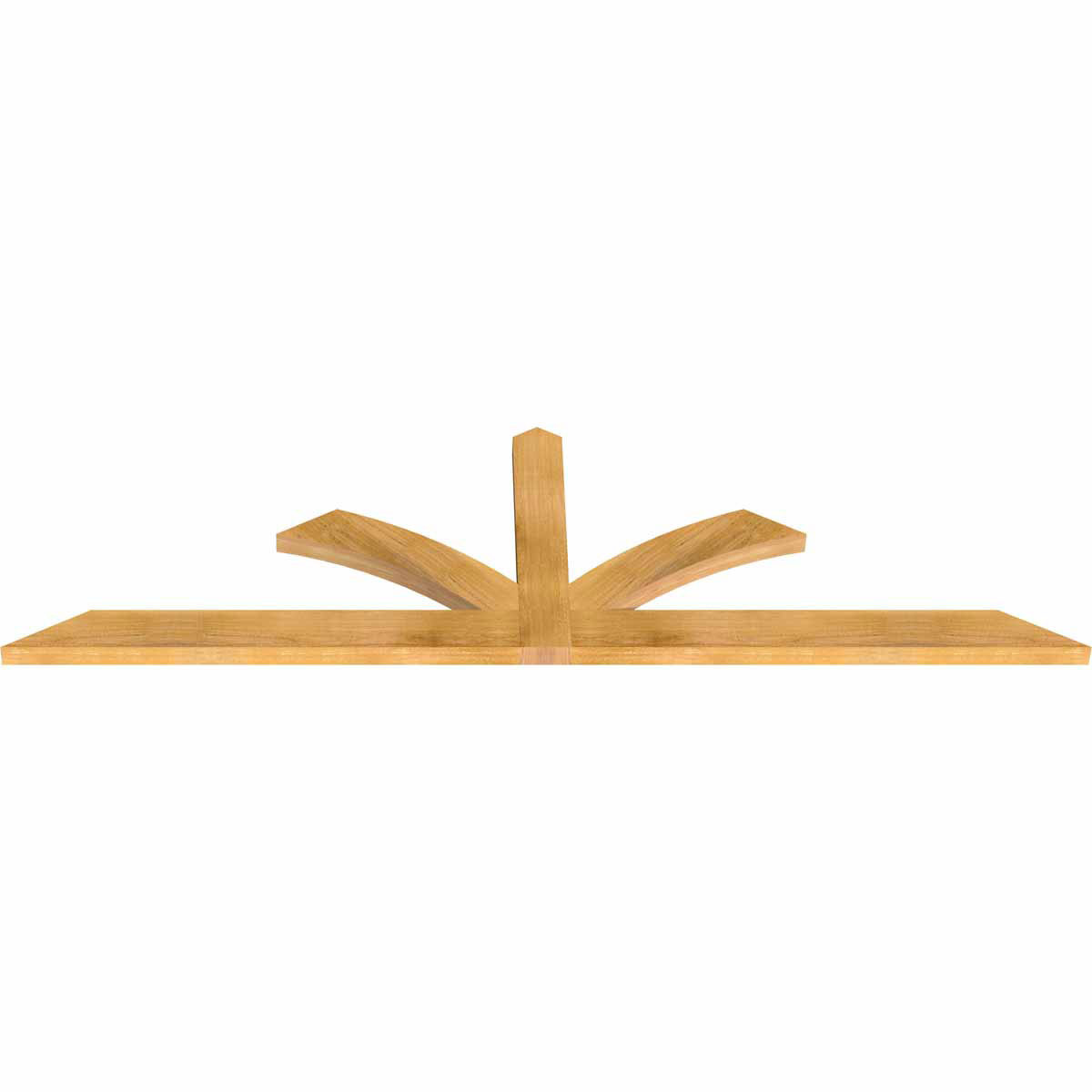 7/12 Pitch Richland Rough Sawn Timber Gable Bracket GBW084X24X0204RIC00RWR