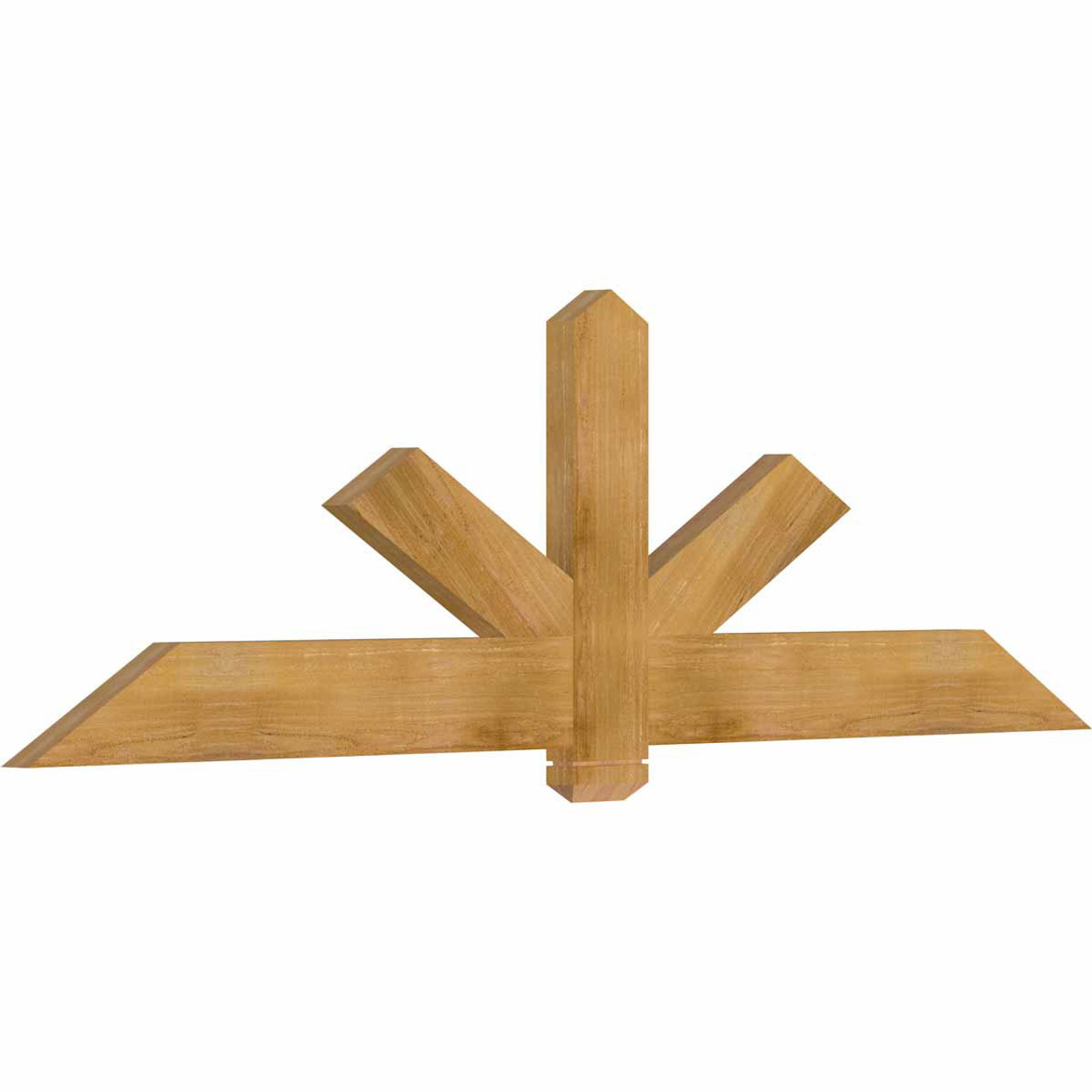 7/12 Pitch Kennewick Rough Sawn Timber Gable Bracket GBW084X24X0206KEN00RWR