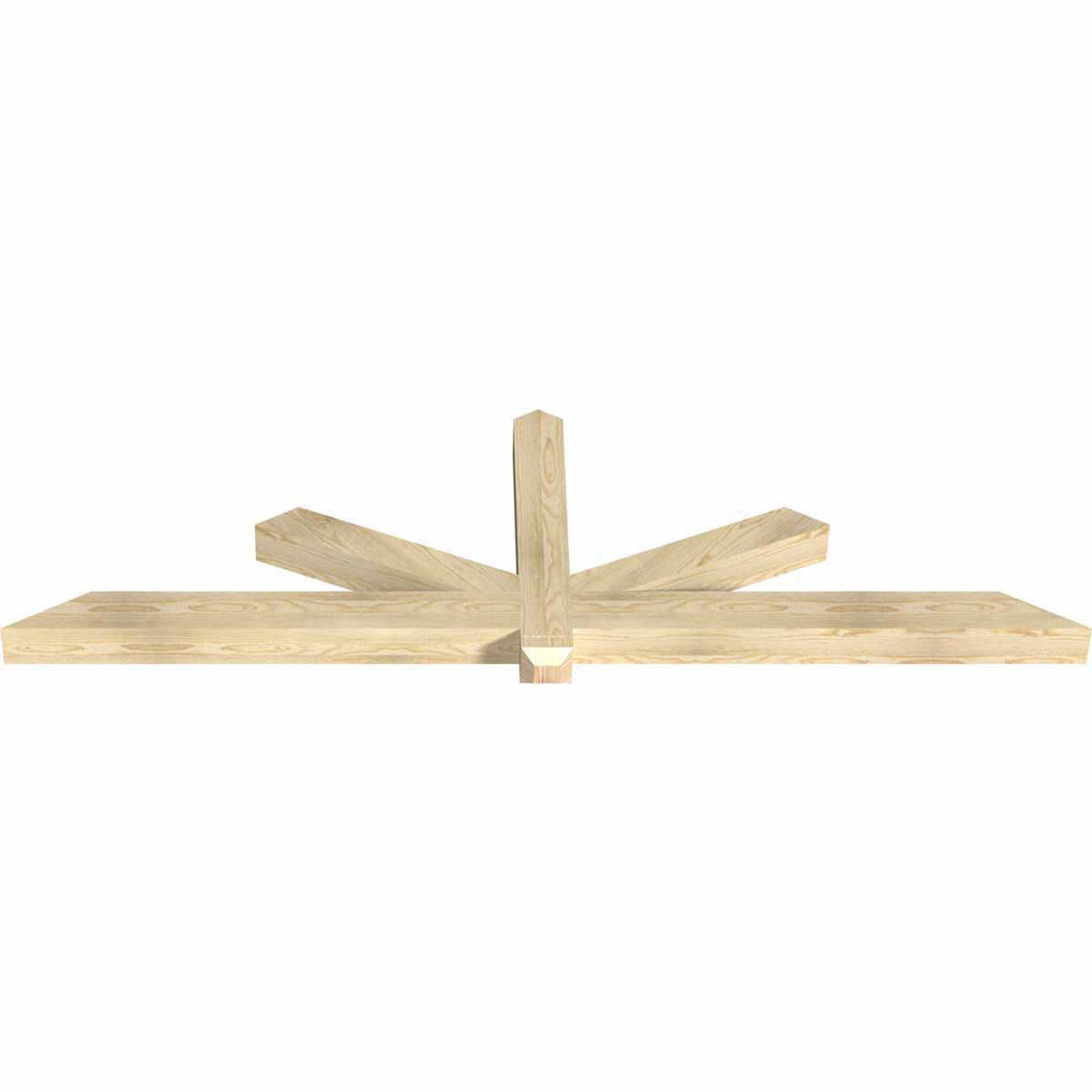 7/12 Pitch Kennewick Rough Sawn Timber Gable Bracket GBW084X24X0404KEN00RDF