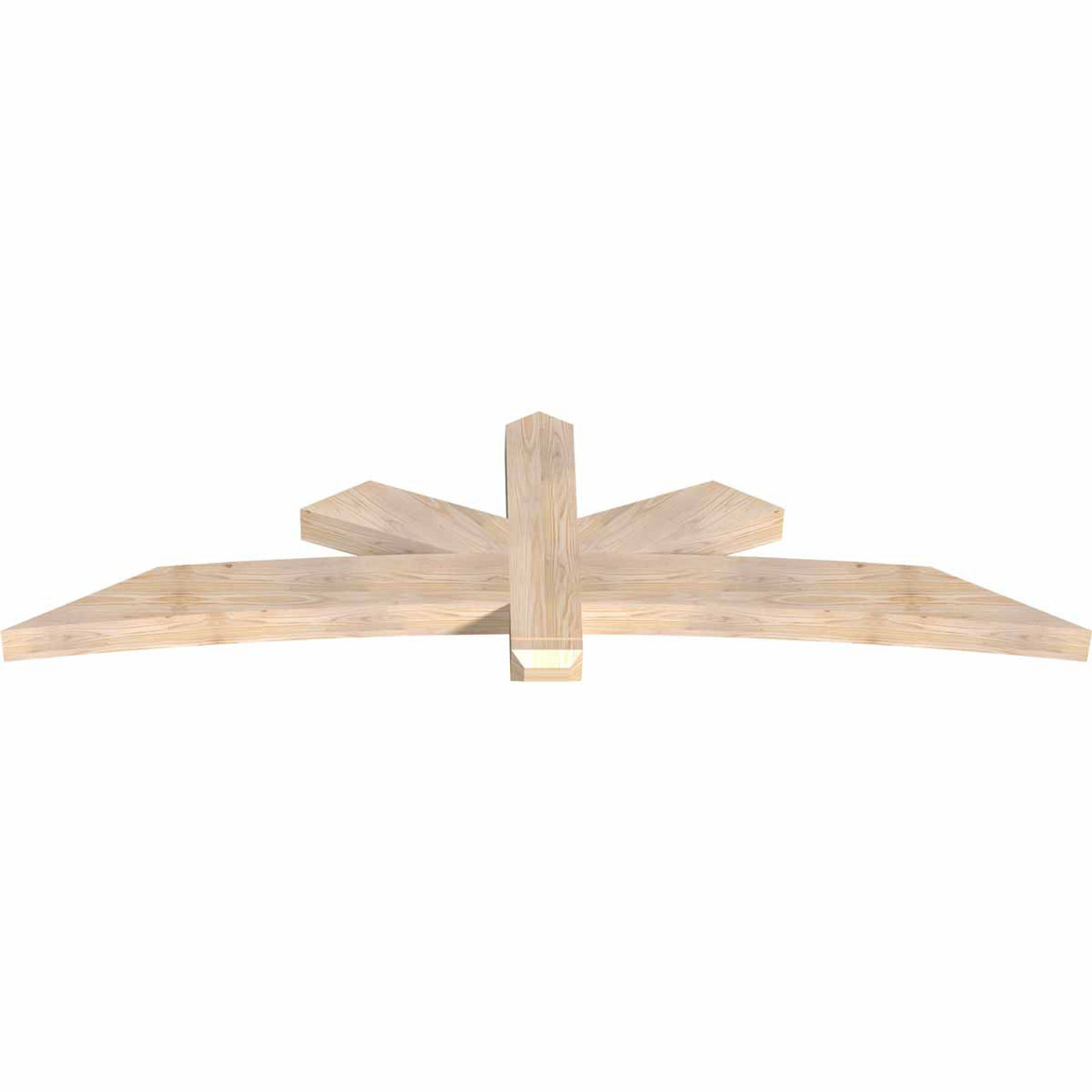 7/12 Pitch Alberta Smooth Timber Gable Bracket GBW084X24X0406ALB00SDF