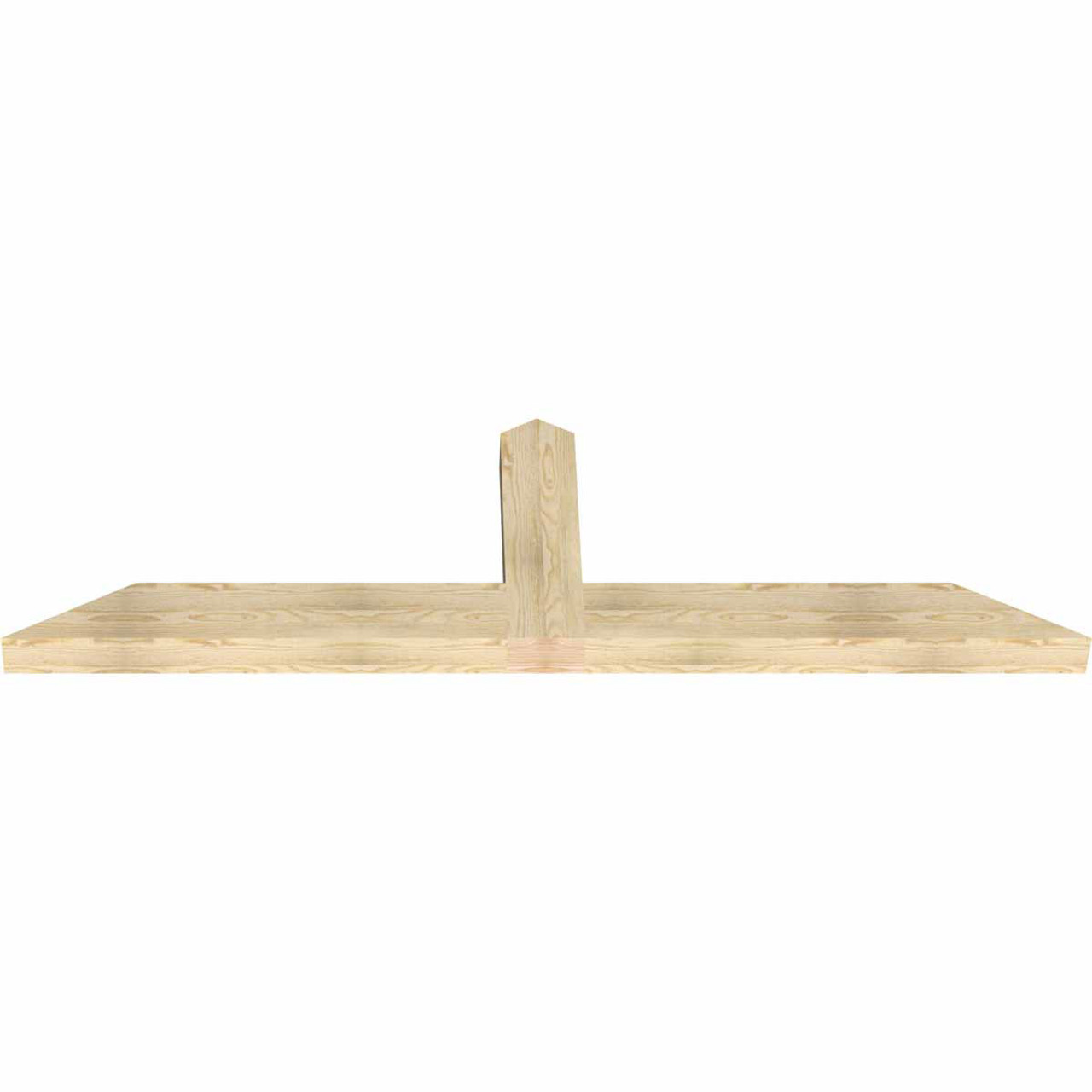 7/12 Pitch Portland Rough Sawn Timber Gable Bracket GBW084X24X0406POR00RDF