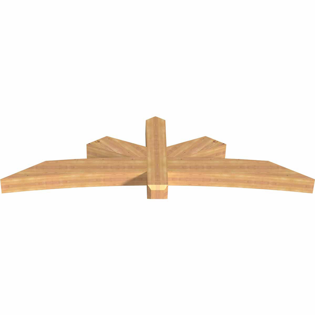 7/12 Pitch Alberta Smooth Timber Gable Bracket GBW084X24X0606ALB00SWR