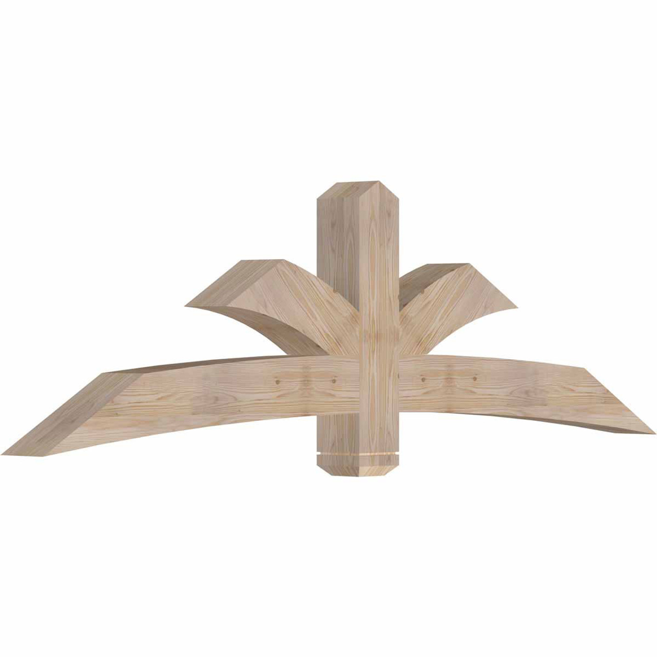 7/12 Pitch Davenport Smooth Timber Gable Bracket GBW084X24X0606DAV00SDF