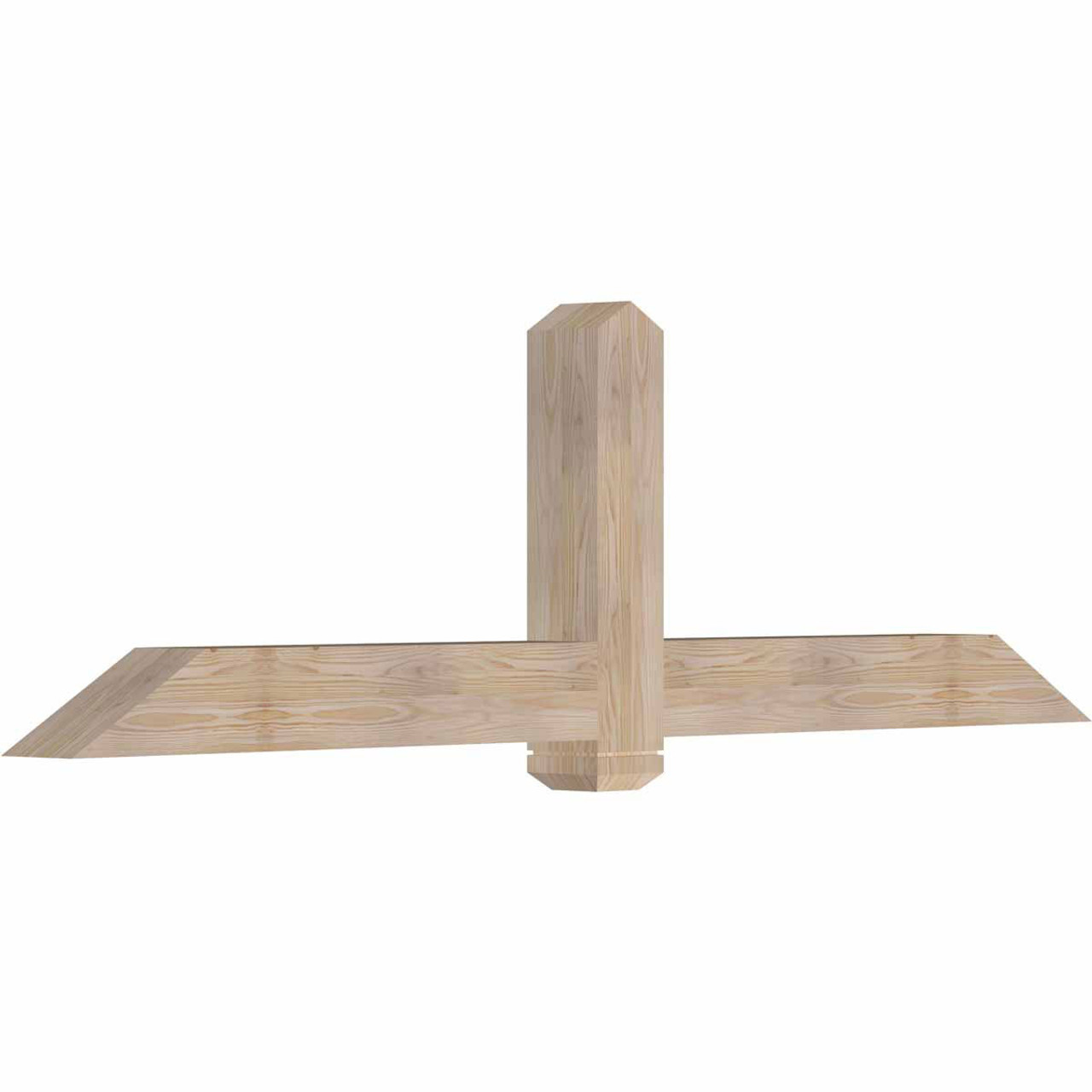 7/12 Pitch Eugene Smooth Timber Gable Bracket GBW084X24X0606EUG00SDF