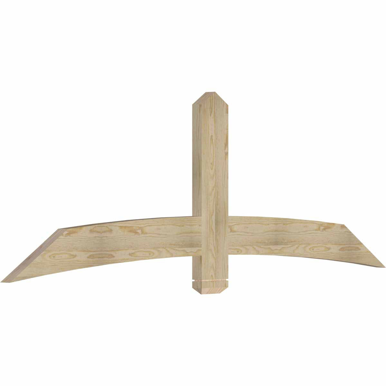 8/12 Pitch Bellingham Rough Sawn Timber Gable Bracket GBW084X28X0206BEL00RDF