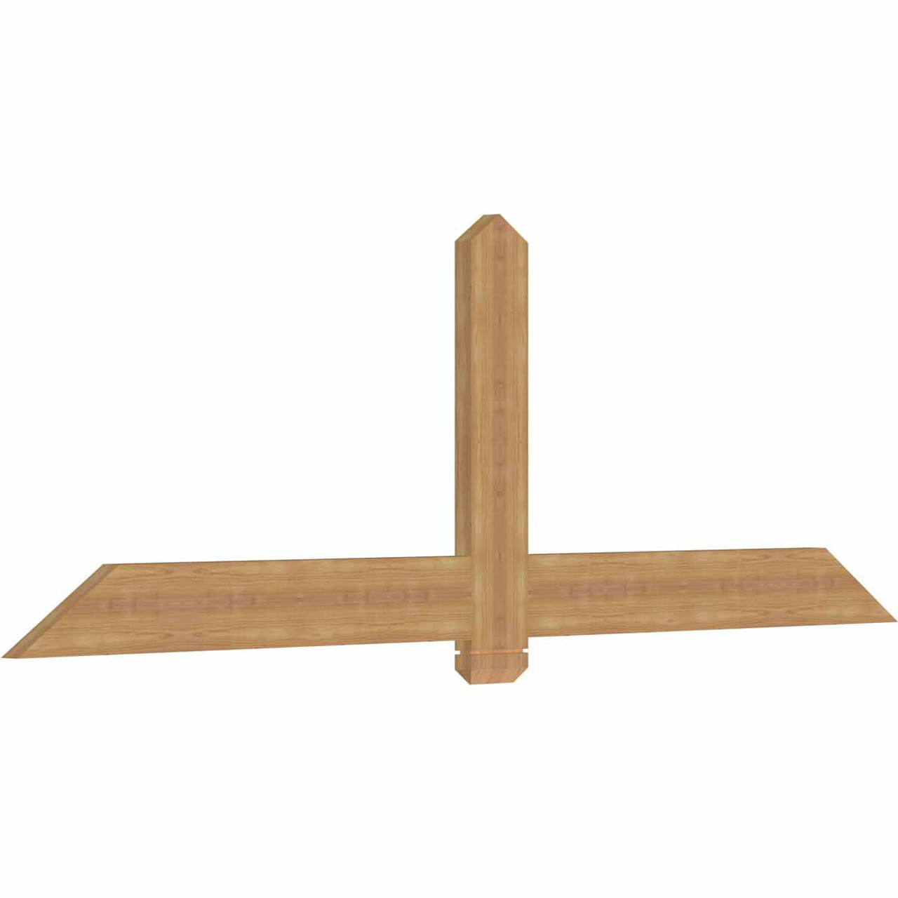 8/12 Pitch Eugene Smooth Timber Gable Bracket GBW084X28X0206EUG00SWR