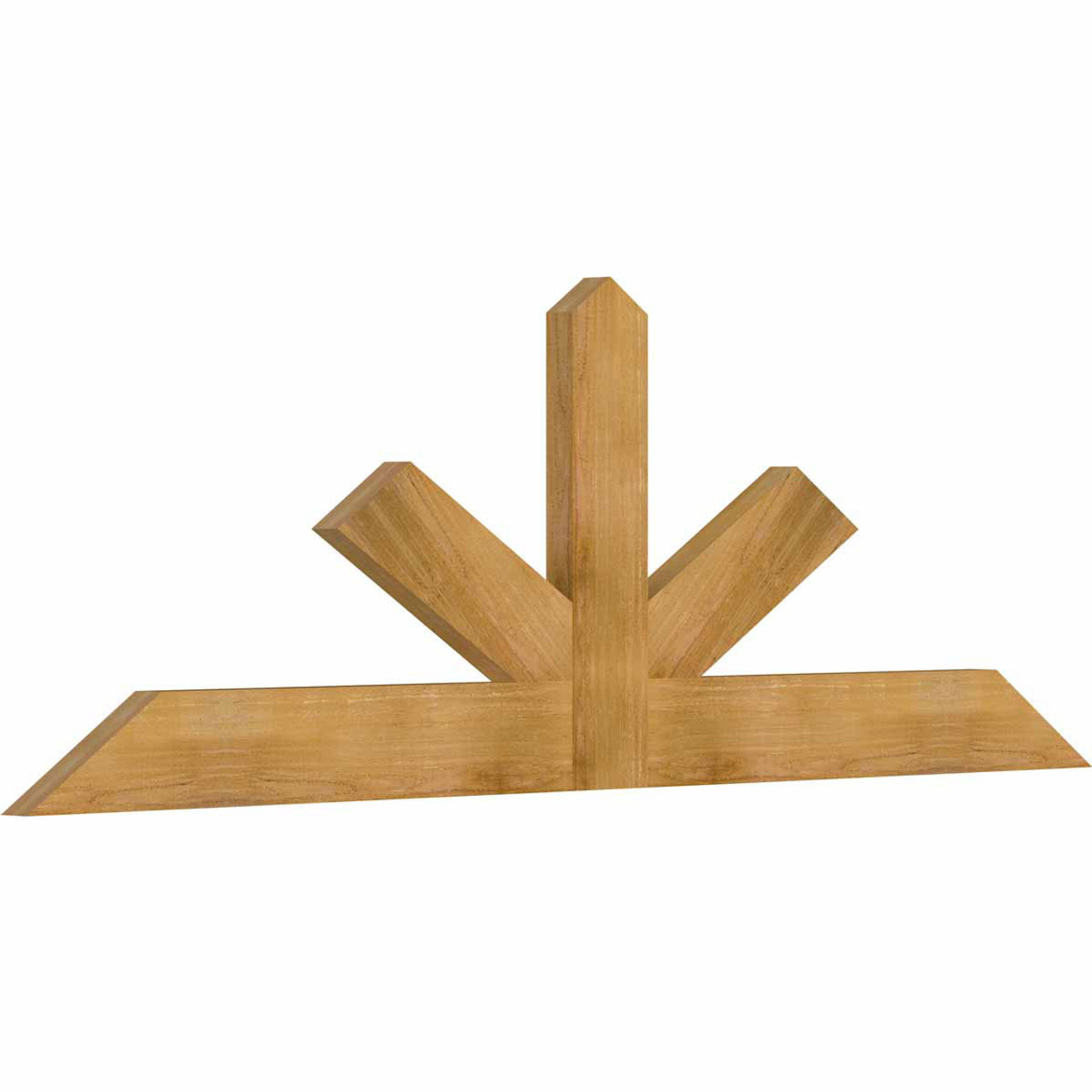 8/12 Pitch Saratoga Rough Sawn Timber Gable Bracket GBW084X28X0206SAR00RWR