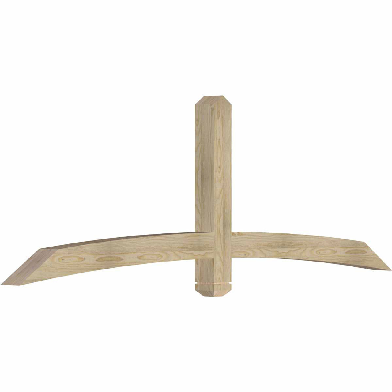 8/12 Pitch Bellingham Rough Sawn Timber Gable Bracket GBW084X28X0404BEL00RDF