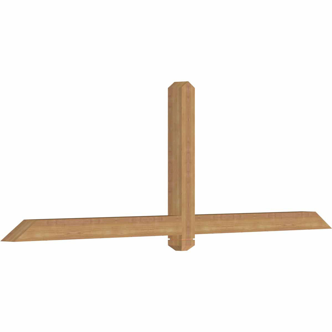 8/12 Pitch Eugene Smooth Timber Gable Bracket GBW084X28X0404EUG00SWR