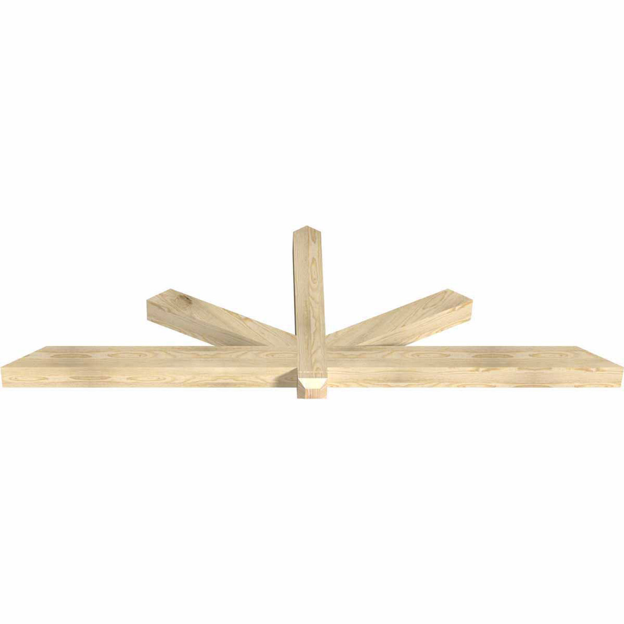 8/12 Pitch Kennewick Rough Sawn Timber Gable Bracket GBW084X28X0404KEN00RDF