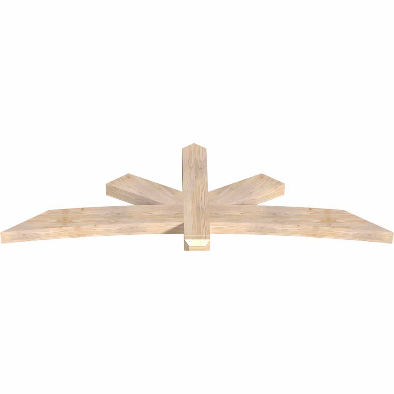 8/12 Pitch Alberta Smooth Timber Gable Bracket GBW084X28X0406ALB00SDF