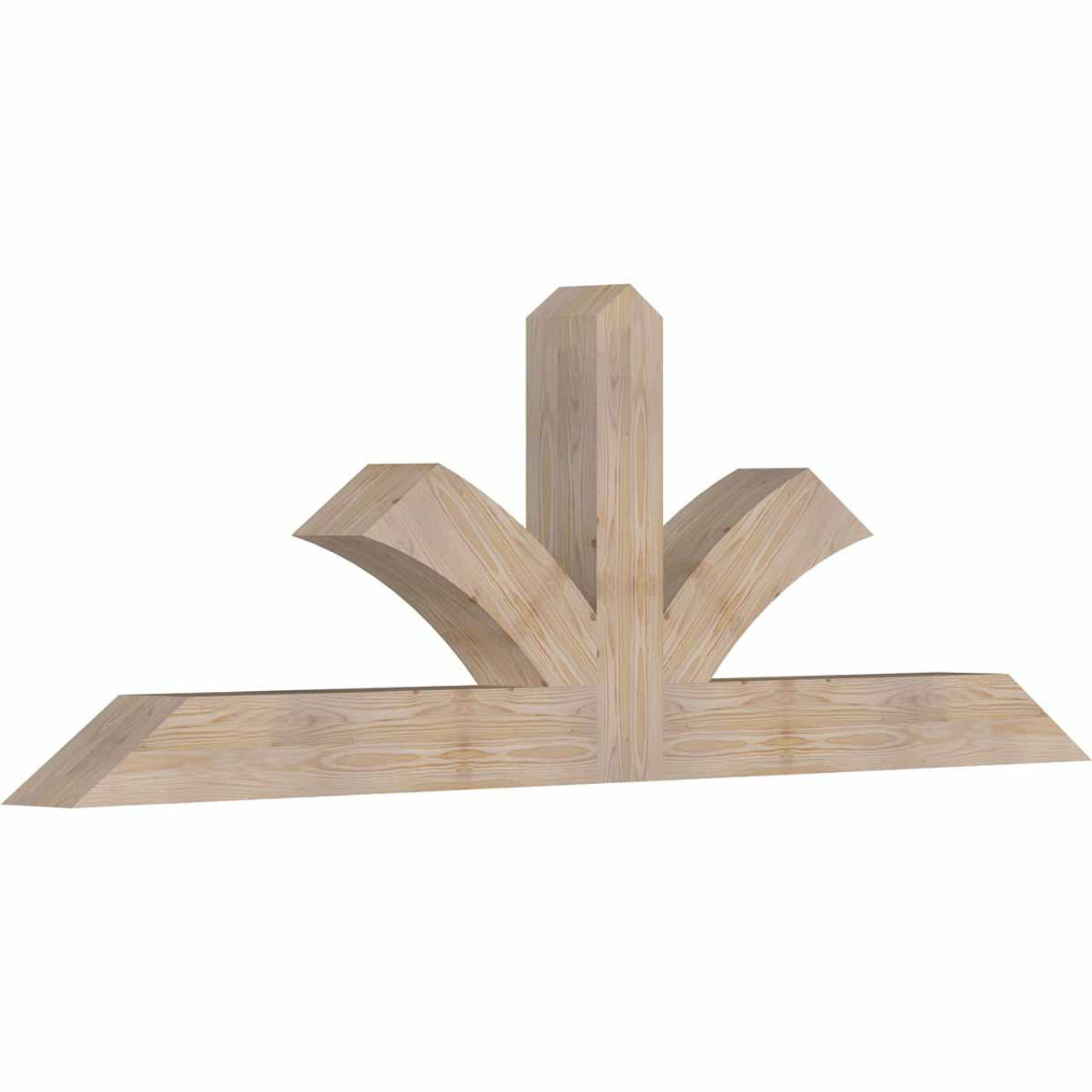 8/12 Pitch Richland Smooth Timber Gable Bracket GBW084X28X0606RIC00SDF