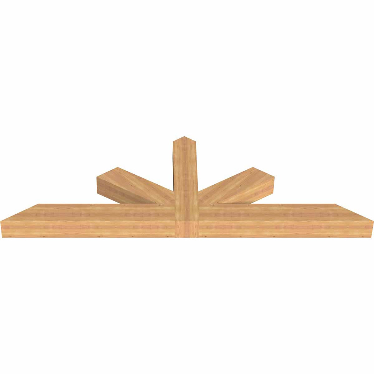 8/12 Pitch Saratoga Smooth Timber Gable Bracket GBW084X28X0606SAR00SWR