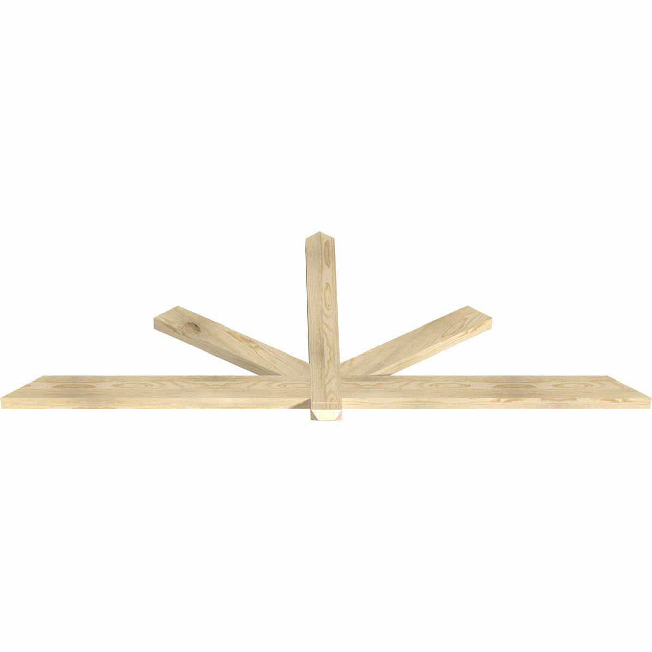 9/12 Pitch Kennewick Rough Sawn Timber Gable Bracket GBW084X31X0204KEN00RDF