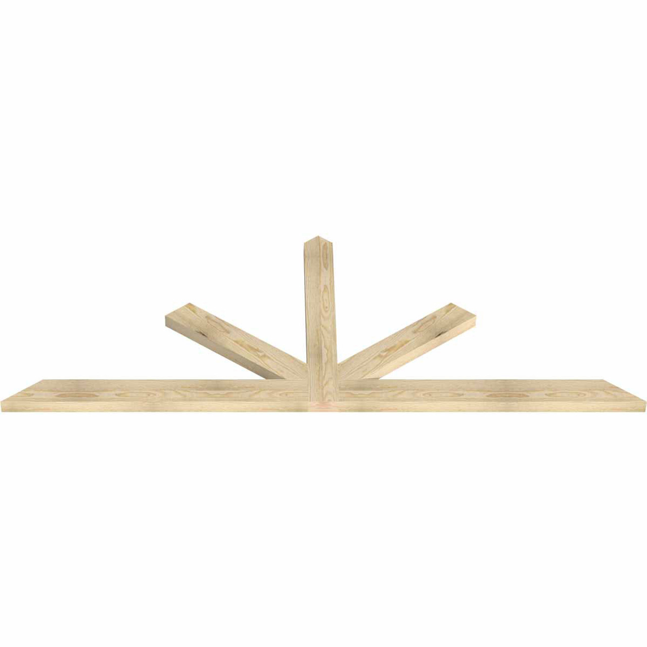 9/12 Pitch Saratoga Rough Sawn Timber Gable Bracket GBW084X31X0204SAR00RDF