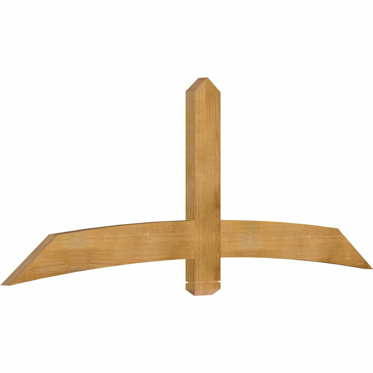 9/12 Pitch Bellingham Rough Sawn Timber Gable Bracket GBW084X31X0206BEL00RWR